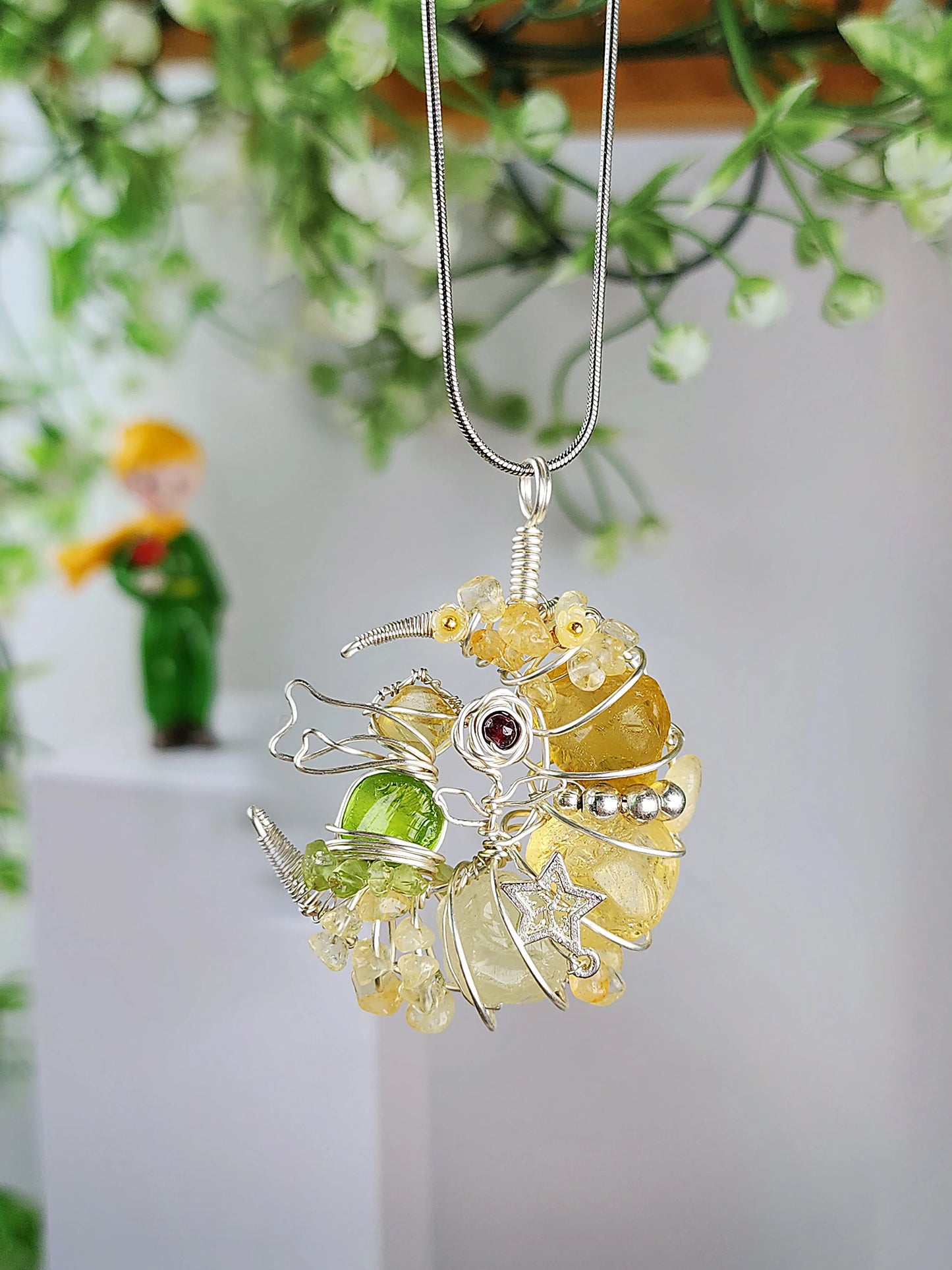 The Little Prince Moon Pendant
