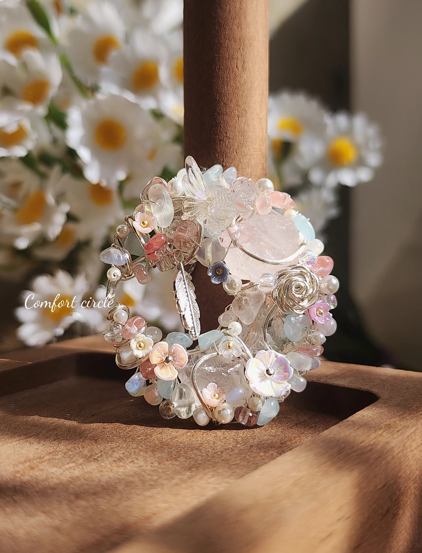 Floral Spring Crystal Necklace