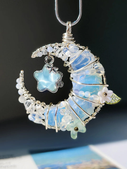 Starlight Tidal Moon pendant