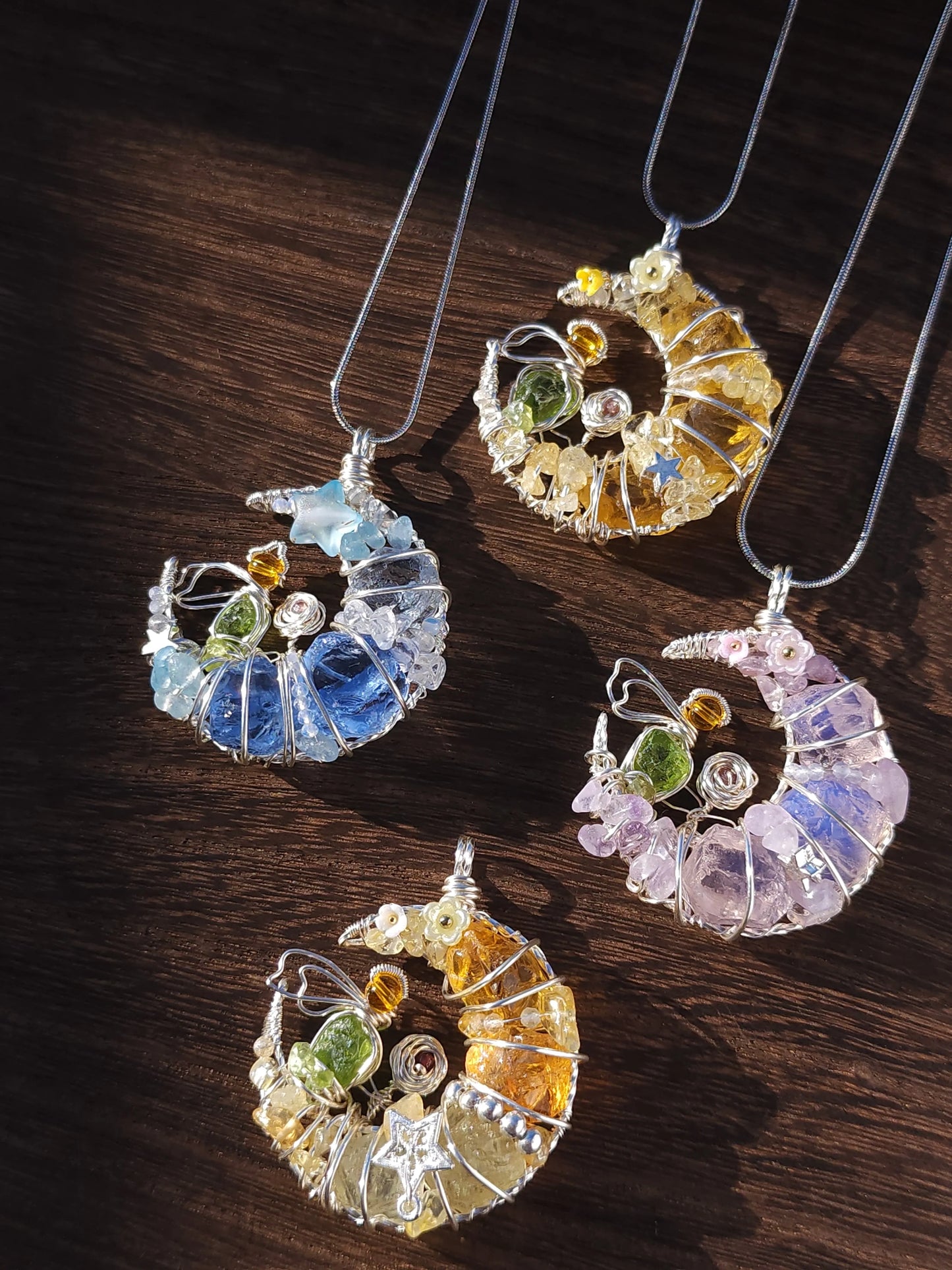 The Little Prince Moon Pendant