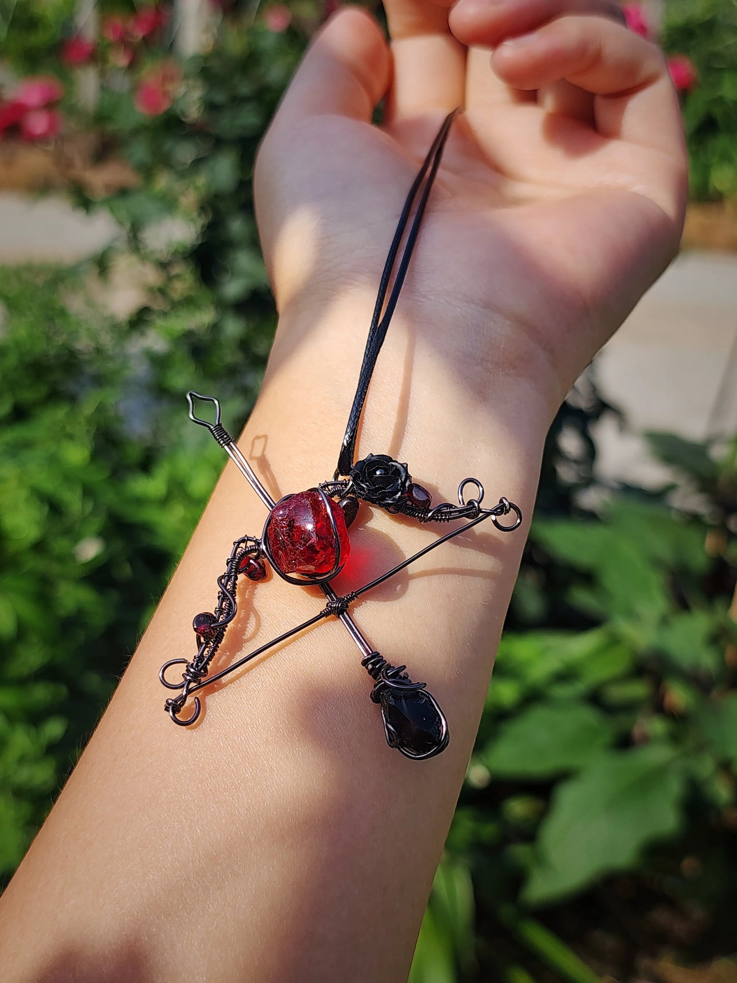 Crimson Archer Pendant