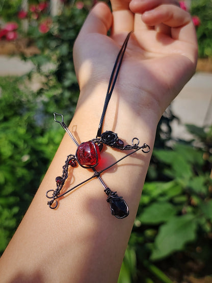 Crimson Archer Pendant
