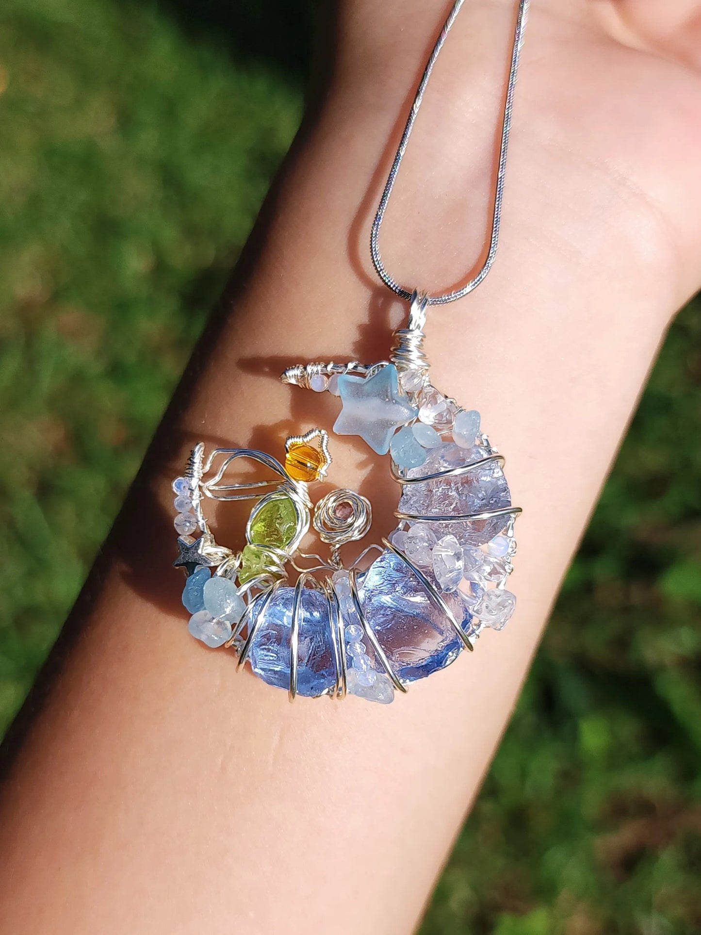 The Little Prince Moon Pendant