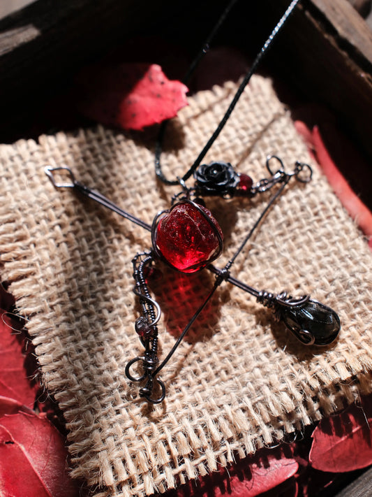 Crimson Archer Pendant