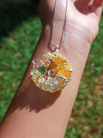 The Little Prince Moon Pendant