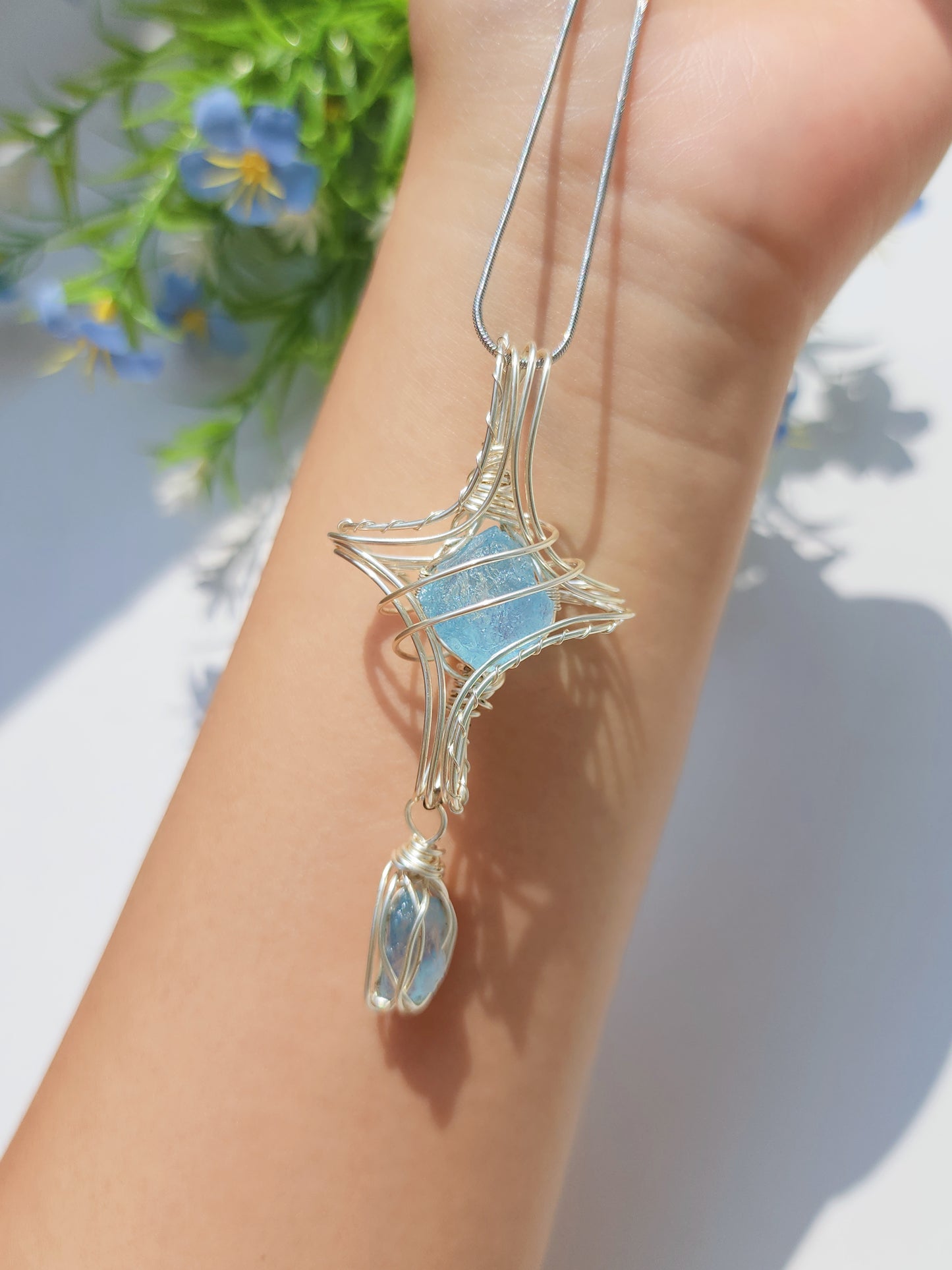 Azure Star Pendant